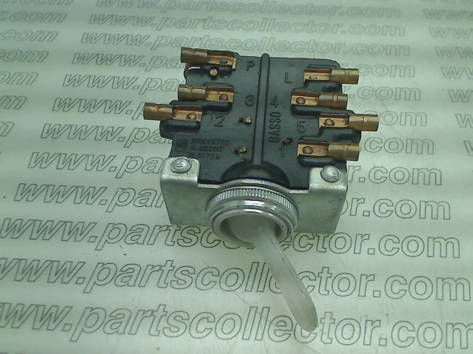 FIAT  Electrical system code 8799 compatible with: FIAT 1100, FIAT BALILLA, FIAT TOPOLINO